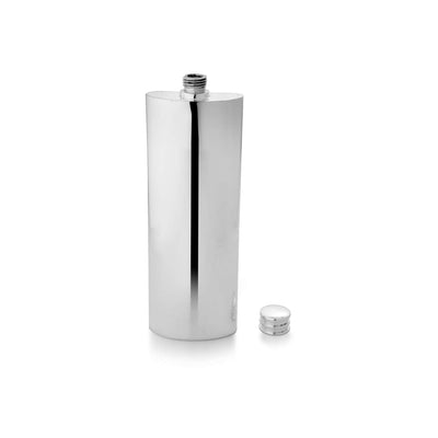 Sterling Silver Flask Tall Rectangular