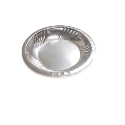 Silver Plated Wave Bowl Halwa