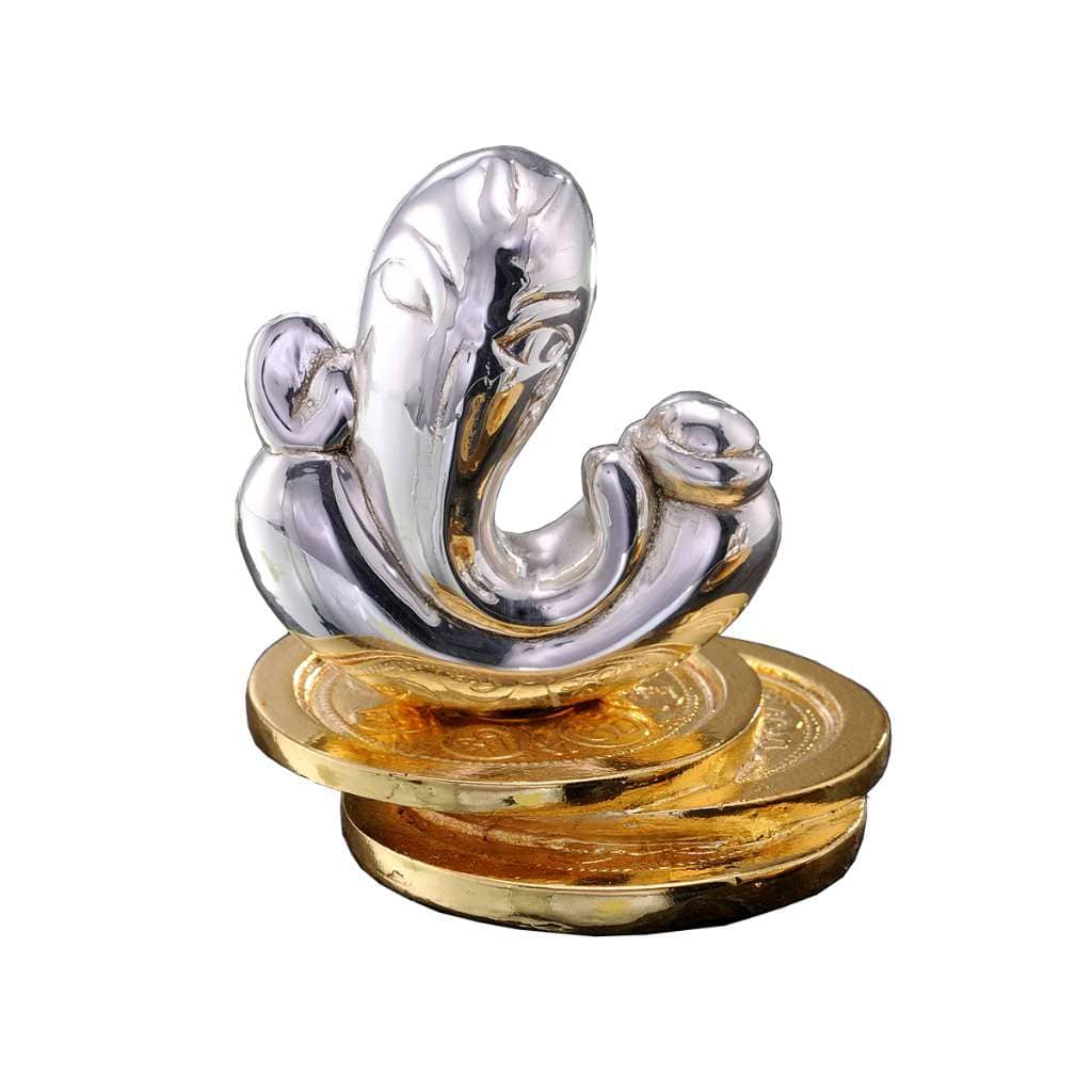 Ganesh Samriddha reduces Ganesha to a sweeping abstract trunk and ear silhouette – Small