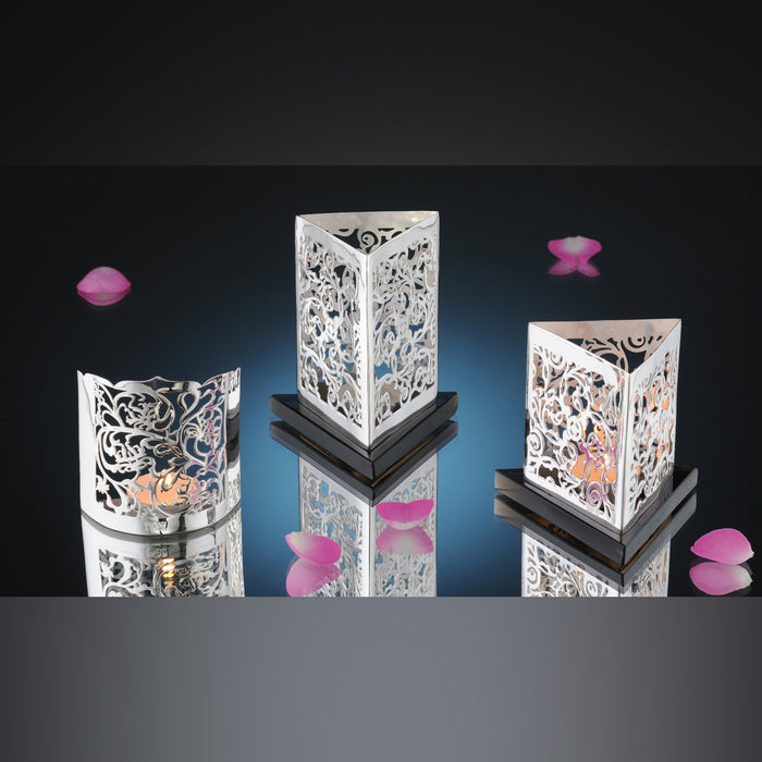 Episode Sterling Silver Tealight Holders