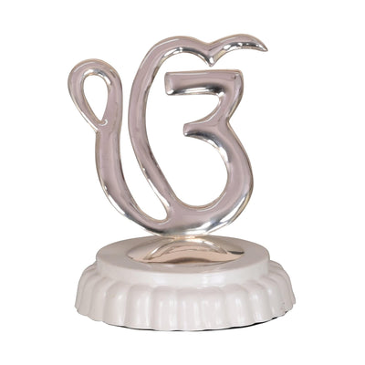 Episode Silver Silver Plated Ek Onkar on Base