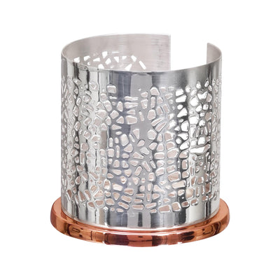 Episode Silver Silver Plated Dry Leaf Votive