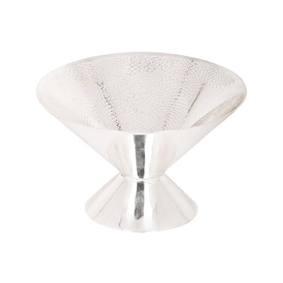 Episode Silver Silver Plated Nut Bowl Cone