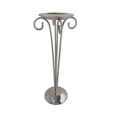 Silver Plated Candle Stand Twirl