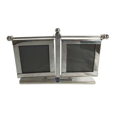 Silver Plated Photo Frame Twin