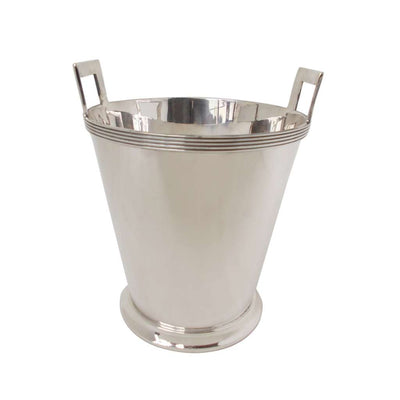 Silver Plated Ice Bucket Bordered
