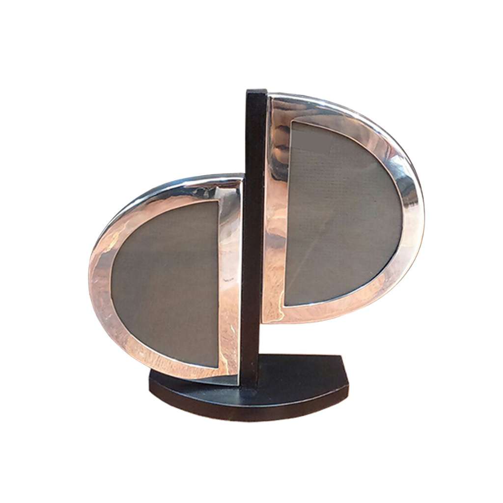 Buy Silver Plated Photo Frame D Shape Online at Best Price