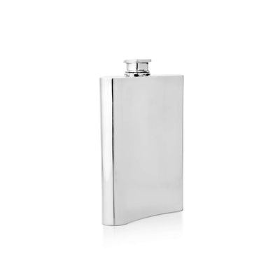 Sterling Silver Flask Waves
