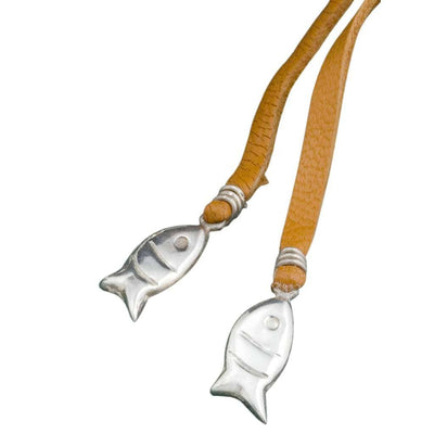 Sterling Silver Bookmark Fish Pair