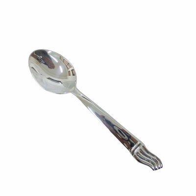 Silver Plated Wave Dessert Spoon