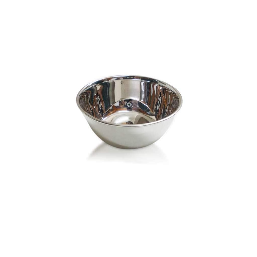 Chandrika Katori is a silver katori that curves smoothly and unbroken from rim to base, giving it - white background