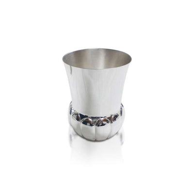 Silver Plated Fluted Tumbler